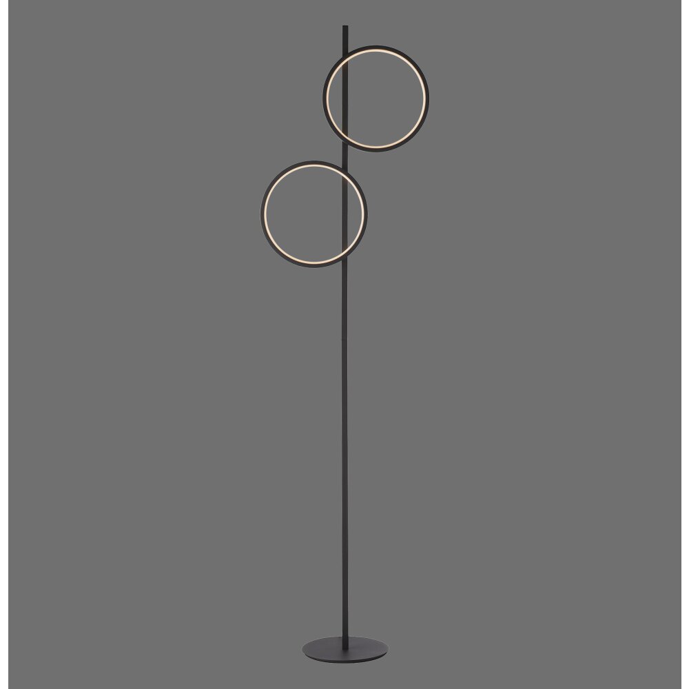Leuchten Direkt MINI RITUS Stehleuchte LED Schwarz, 2-flammig main product photo