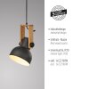 Leuchten Direkt CUP 2.0 Pendelleuchte LED Braun, Schwarz, 1-flammig