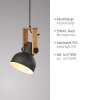 Leuchten Direkt CUP 2.0 Pendelleuchte LED Braun, Schwarz, 1-flammig