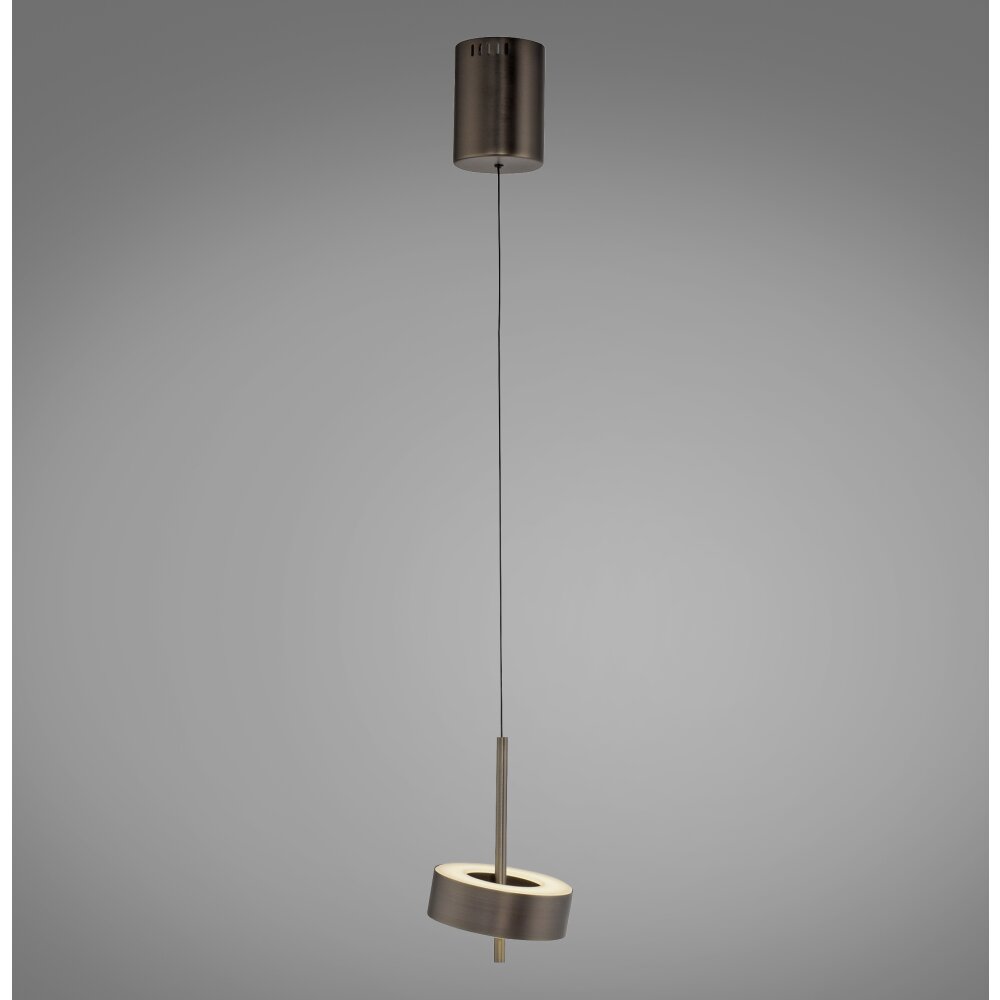 Paul Neuhaus Q-Rotate Pendelleuchte LED Braun, 1-flammig, Fernbedienung main product photo