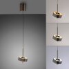 Paul Neuhaus Q-Rotate Pendelleuchte LED Braun, 1-flammig, Fernbedienung