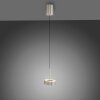 Paul Neuhaus Q-Rotate Pendelleuchte LED Silber, 1-flammig, Fernbedienung