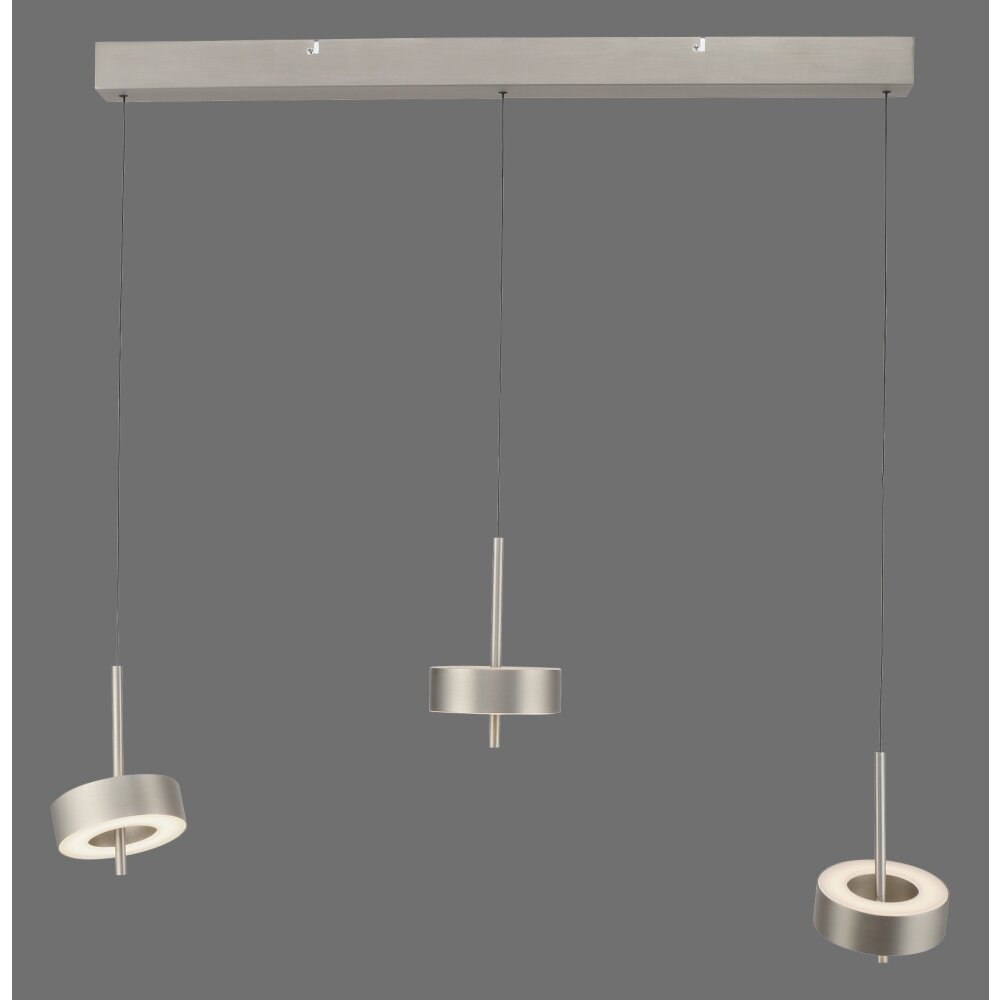 Paul Neuhaus Q-Rotate Pendelleuchte LED Silber, 3-flammig, Fernbedienung main product photo