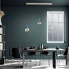 Paul Neuhaus Q-Rotate Pendelleuchte LED Silber, 3-flammig, Fernbedienung