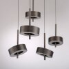 Paul Neuhaus Q-Rotate Pendelleuchte LED Braun, 5-flammig, Fernbedienung