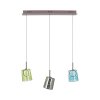 Paul Neuhaus Zula Pendelleuchte LED Braun, 3-flammig