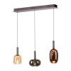 Paul Neuhaus Irides Pendelleuchte LED Braun, 3-flammig