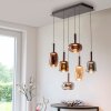 Paul Neuhaus Irides Pendelleuchte LED Braun, 6-flammig