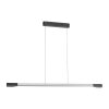 Paul Neuhaus Hoop Pendelleuchte LED Anthrazit, Silber, 1-flammig