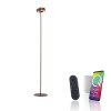 Paul Neuhaus Q-Rotate Stehleuchte LED Braun, 1-flammig, Fernbedienung