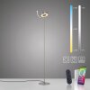 Paul Neuhaus Q-Rotate Stehleuchte LED Silber, 1-flammig