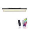 Paul Neuhaus Q-Magong Deckenleuchte LED Schwarz, 1-flammig, Fernbedienung