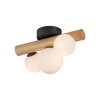 Paul Neuhaus Popsicle Wand- und Deckenleuchte LED Braun, Schwarz, 3-flammig