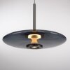 Paul Neuhaus PURE E-Vitrum Pendelleuchte LED Grau, 2-flammig, Fernbedienung