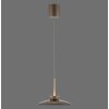 Paul Neuhaus PURE Moon Pendelleuchte LED Bronze, 2-flammig