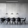 Paul Neuhaus PURE Moon Pendelleuchte LED Grau, 6-flammig