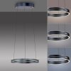 Paul Neuhaus PURE E-Loop Pendelleuchte LED Grau, 2-flammig, Fernbedienung