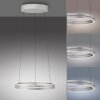 Paul Neuhaus PURE E-Loop Pendelleuchte LED Silber, 2-flammig, Fernbedienung