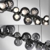 Paul Neuhaus PURE E-Popup Pendelleuchte LED Grau, 18-flammig, Fernbedienung