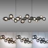 Paul Neuhaus PURE E-Popup Pendelleuchte LED Grau, 18-flammig, Fernbedienung