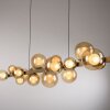Paul Neuhaus PURE E-Popup Pendelleuchte LED Bronze, 18-flammig, Fernbedienung