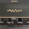 Paul Neuhaus PURE E-Popup Pendelleuchte LED Bronze, 18-flammig, Fernbedienung