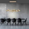 Paul Neuhaus PURE E-Popup Pendelleuchte LED Bronze, 18-flammig, Fernbedienung