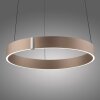 Paul Neuhaus PURE E-Clipse Pendelleuchte LED Bronze, 2-flammig, Fernbedienung