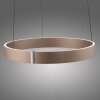 Paul Neuhaus PURE E-Clipse Pendelleuchte LED Bronze, 2-flammig, Fernbedienung