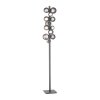 Paul Neuhaus PURE Popup Stehleuchte LED Grau, 12-flammig