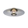 Paul Neuhaus PURE Vitrum Deckenleuchte LED Grau, 2-flammig