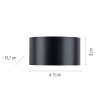 Paul Neuhaus PURE Clipse Wandleuchte LED Grau, 2-flammig