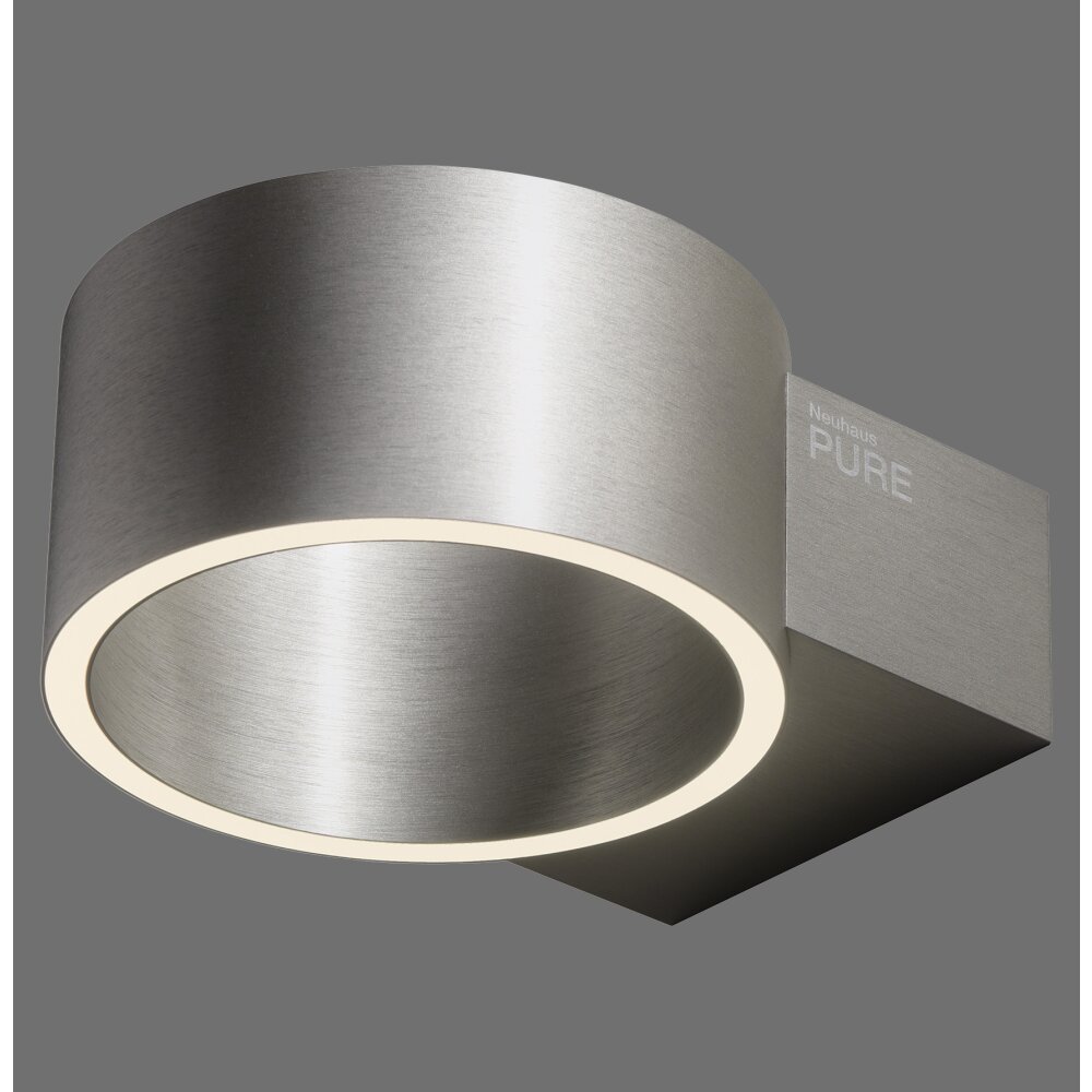 Paul Neuhaus PURE Clipse Wandleuchte LED Silber, 2-flammig main product photo