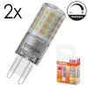 LED G9 2er Set 4 Watt 2700 Kelvin 470 Lumen