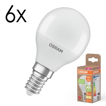 LED E14 6er Set 3,3 Watt 2700 Kelvin 250 Lumen LED E14 6er Set 3,3 Watt 2700 Kelvin 250 Lumen