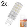 LED G9 2er Set 4,9 Watt 4000 Kelvin 806 Lumen