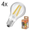 LED E27 4er Set 5 Watt 3000 Kelvin 1055 Lumen