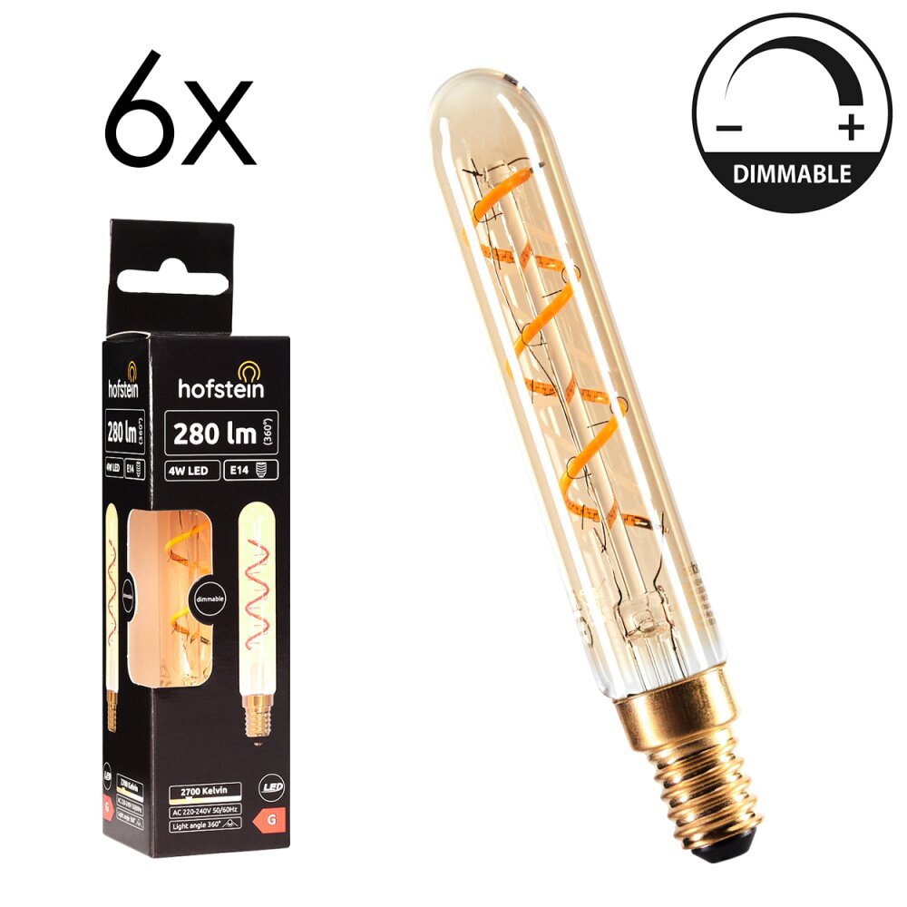 LED E14 6er Set 4 Watt 2700 Kelvin 280 Lumen main product photo