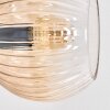 Koyoto Stehleuchte Glas 15 cm Bernsteinfarben, Klar, 3-flammig