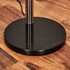 Cando Stehleuchte Nickel-Matt, Schwarz, 3-flammig