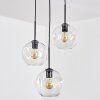 Ripoll Hängeleuchte Glas 20 cm Klar, 3-flammig