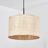Sabadim Hängeleuchte 35 cm Braun, Naturfarben, 1-flammig
