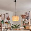 Sabadim Hängeleuchte 35 cm Braun, Naturfarben, 1-flammig
