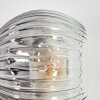 Ripoll Wandleuchte Glas 15 cm Bernsteinfarben, Klar, Rauchfarben, 3-flammig
