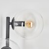 Gastor Wandleuchte Glas 15 cm Klar, 3-flammig