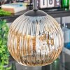 Ripoll Hängeleuchte Glas 15 cm Bernsteinfarben, 3-flammig