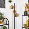 Ripoll Stehleuchte Glas 15 cm Gold, Klar, 3-flammig