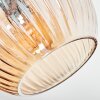 Ripoll Deckenleuchte Glas 15 cm Bernsteinfarben, 7-flammig