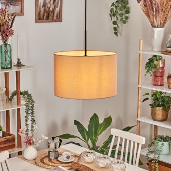 Soungou Hängeleuchte 38 cm beige, 1-flammig