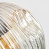 Ripoll Hängeleuchte Glas 15 cm Bernsteinfarben, Klar, 3-flammig